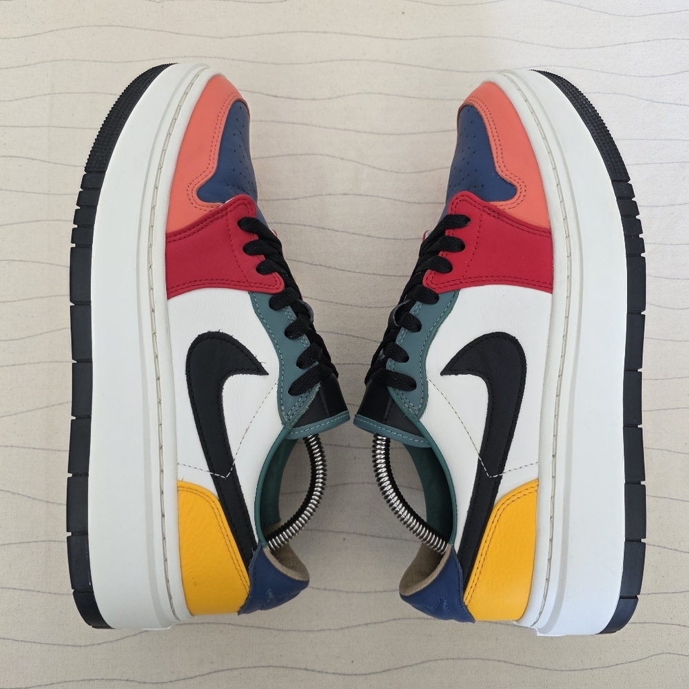 Nike Womens Air Jordan 1 Elevate Low SE Multicolor Shoes DX3951-100 Size 10.5 - Picture 8 of 13